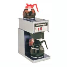 2 burner bloomfiled coffee machine